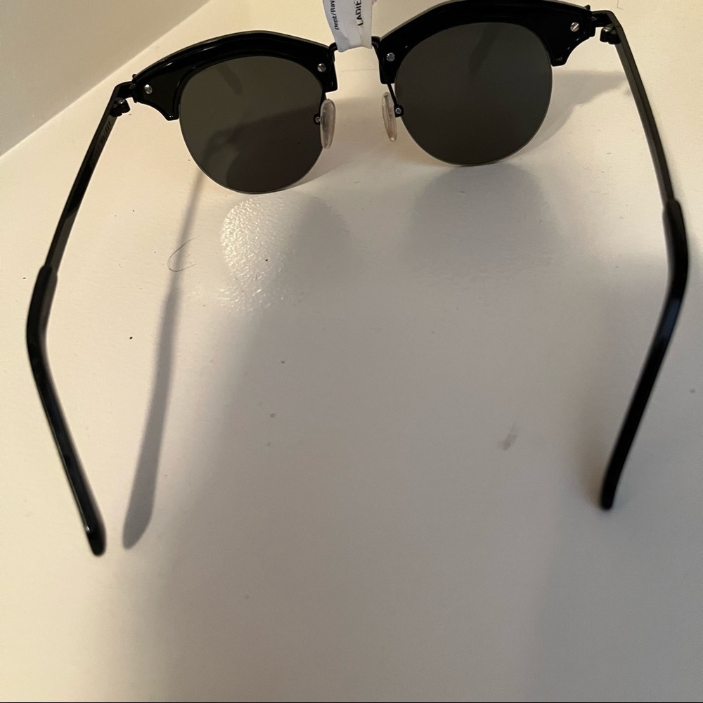 NWT Karen Walker Buccaneer Black Sunglasses - Picture 6 of 7